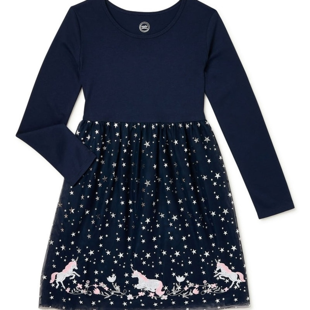 Multiples Pink Sequin Casual Dress for‎ Kids